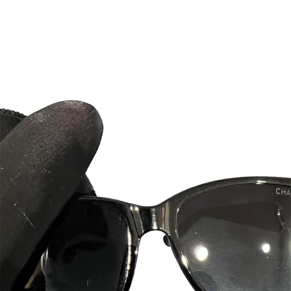 💥AUTHENTIC SUNGLASSES CHANEL 2615 60 17 - 147 BLACK/SILVER - Picture 11 of 12